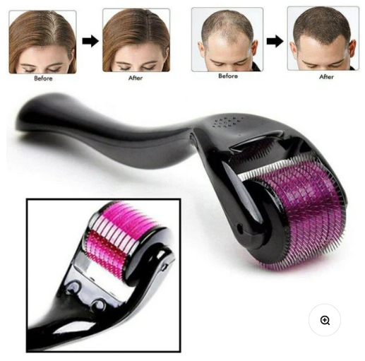 Derma Roller  for Hair Growth, Beard Care, Acne, and Wrinkles.